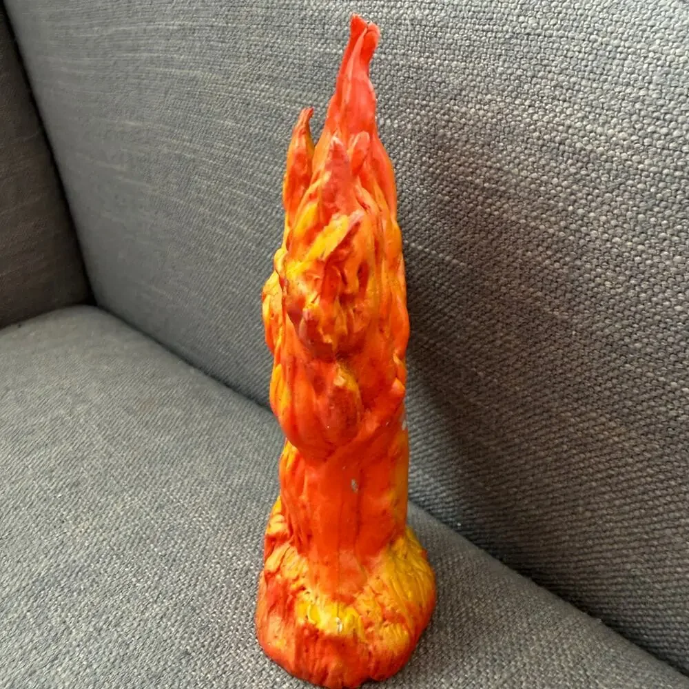 1982 Vintage LJN Advanced Dungeons & Dragons Fire Elemental Figure 6